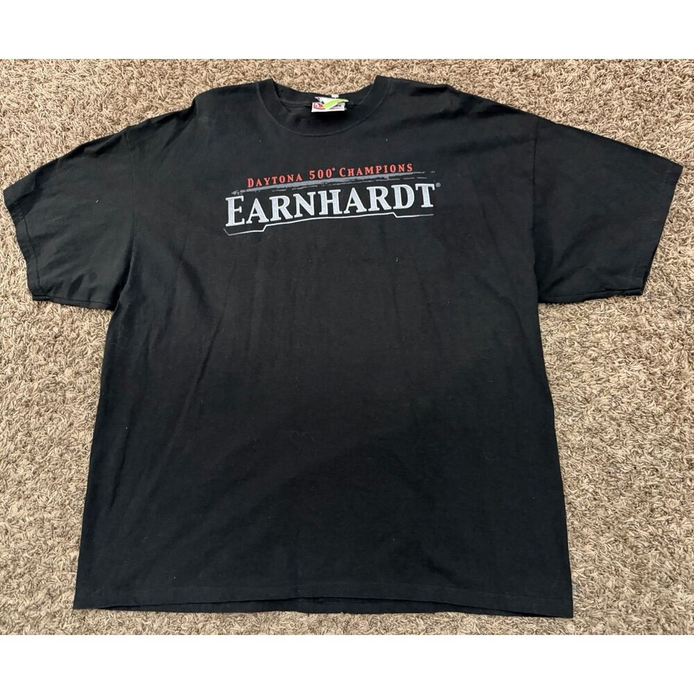 Dale Earnhardt + Jr., Datona  500 Champions T-Shirt, Vintage Chase Authentics XL
